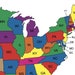Map of the United States Printable | USA Map Printable | Printable Usa ...