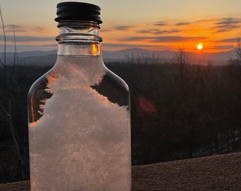 Storm Glass Handmade Weather Predictor, Premium Barometer Decor