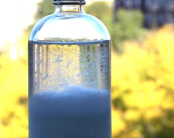 Storm Glass Weather Predictor, Extra Large Round Glass Barometer Bottle