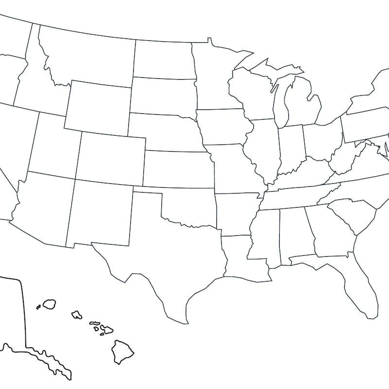 Plain Map of America Etsy - Il 800x800.5815728199 9198