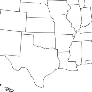United States Blank Map Unlabeled Map Of USA Outline Printable Etsy Il 300x300.5715011212 Nilr