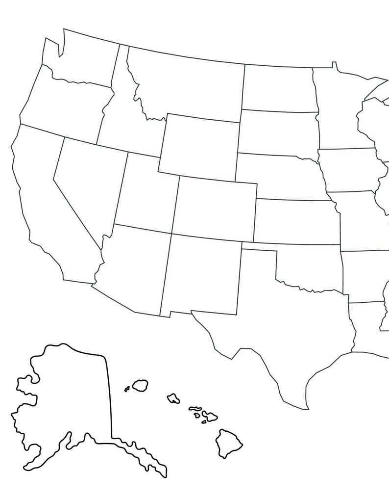 Map of United States Printable - Il 794xN.5617339384 5qma 