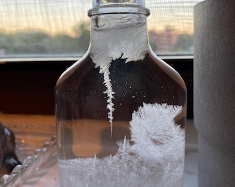 Storm Glass Outdoor Weather Predictor, Stunning Glass Barometer