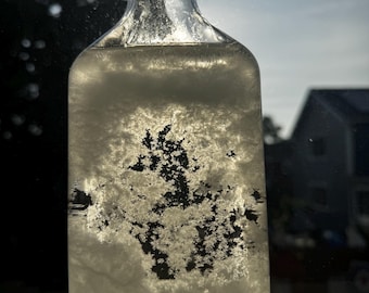 One of a Kind Storm Glass Weather Predictor, Unique Handmade Gift for Him, Science Gift, Unique Desk Decor, Dad Who Has Everything
