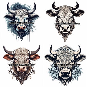 20267 Cow Tattoo Images Stock Photos  Vectors  Shutterstock