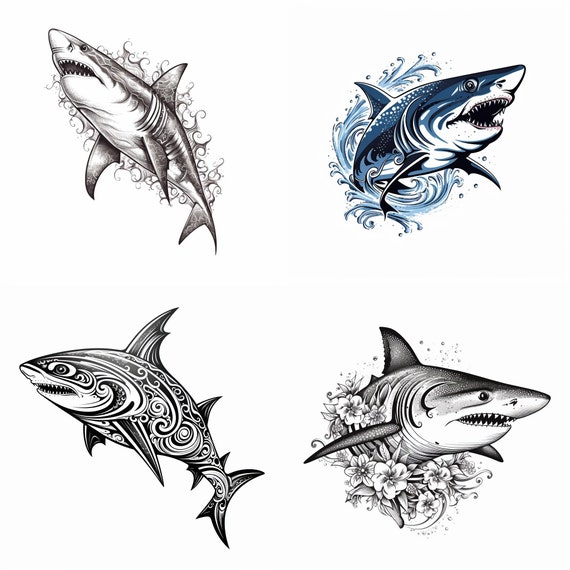 30 Sensational Shark Tattoo Ideas for Women  Men in 2023