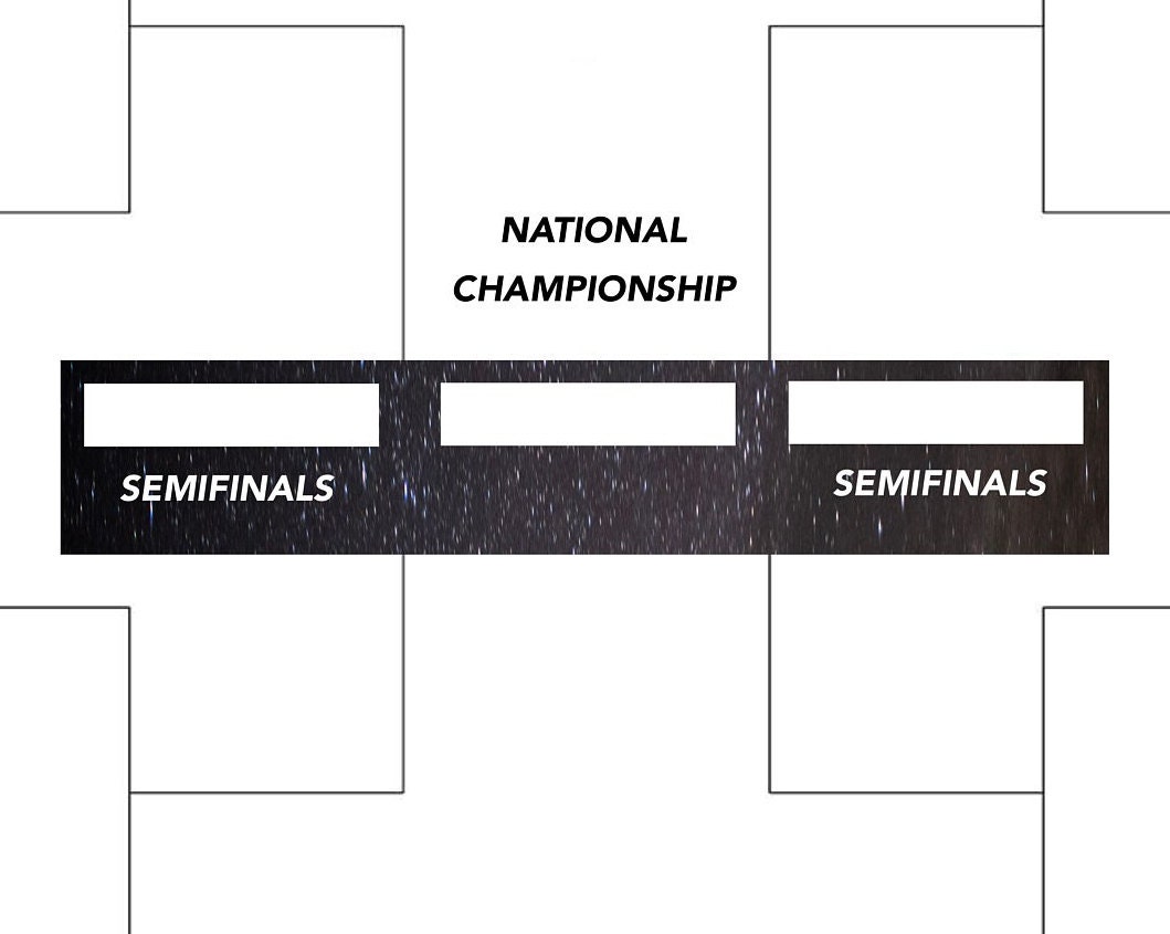 NCAA March Madness Men's Bracket Printable Tournament NCAA March ...