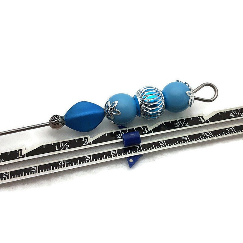 Turquoise Laying Tool and Scissor Fob Set Sewing Stiletto Etsy