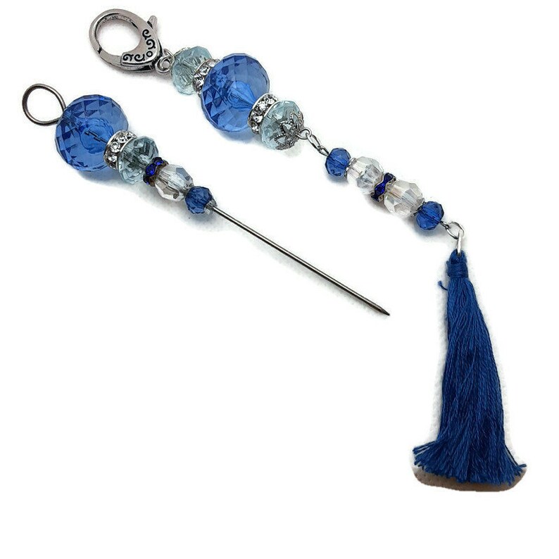 Blue Laying Tool and Scissor Fob Set Sewing Stiletto and Etsy