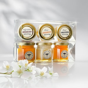 Honey Sampler Pack of Oregon's Finest Honey. 6,  2oz Jars.
