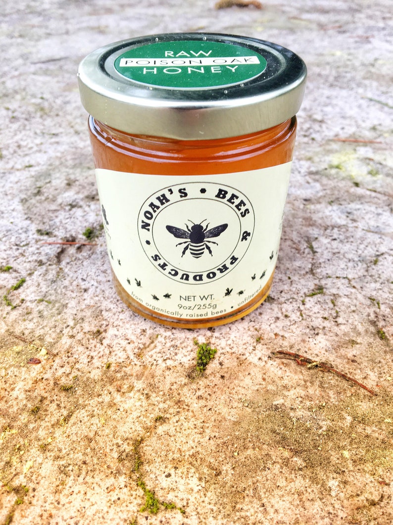 Poison Oak Honey 9oz Etsy