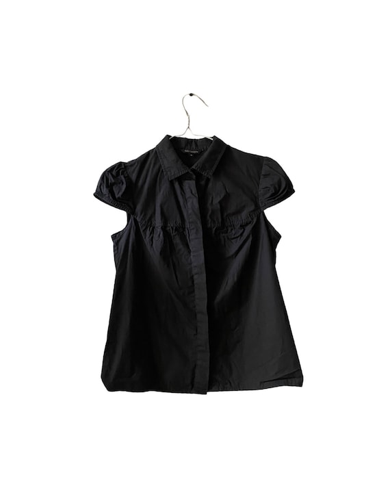 Coquette Gothic Shirt Puffy Sleeves shirt  Dark A… - image 1