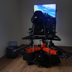 3dof Motion Simulator for Car Racing / Flight Simulator / Ship ...