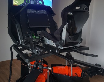 Simulateur de mouvement 3dof pour la course automobile / simulateur de vol / simulateur de navire /