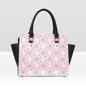 Pink Spider Web  shoulder  handbag