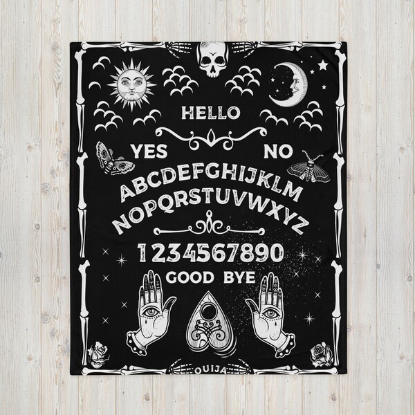 Ouija Board Blanket Etsy