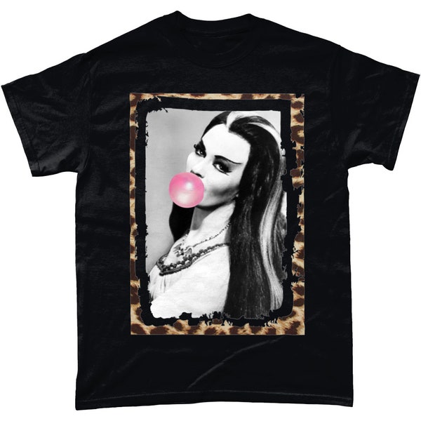 Bubblegum Lily Munster -  Cotton T-Shirt