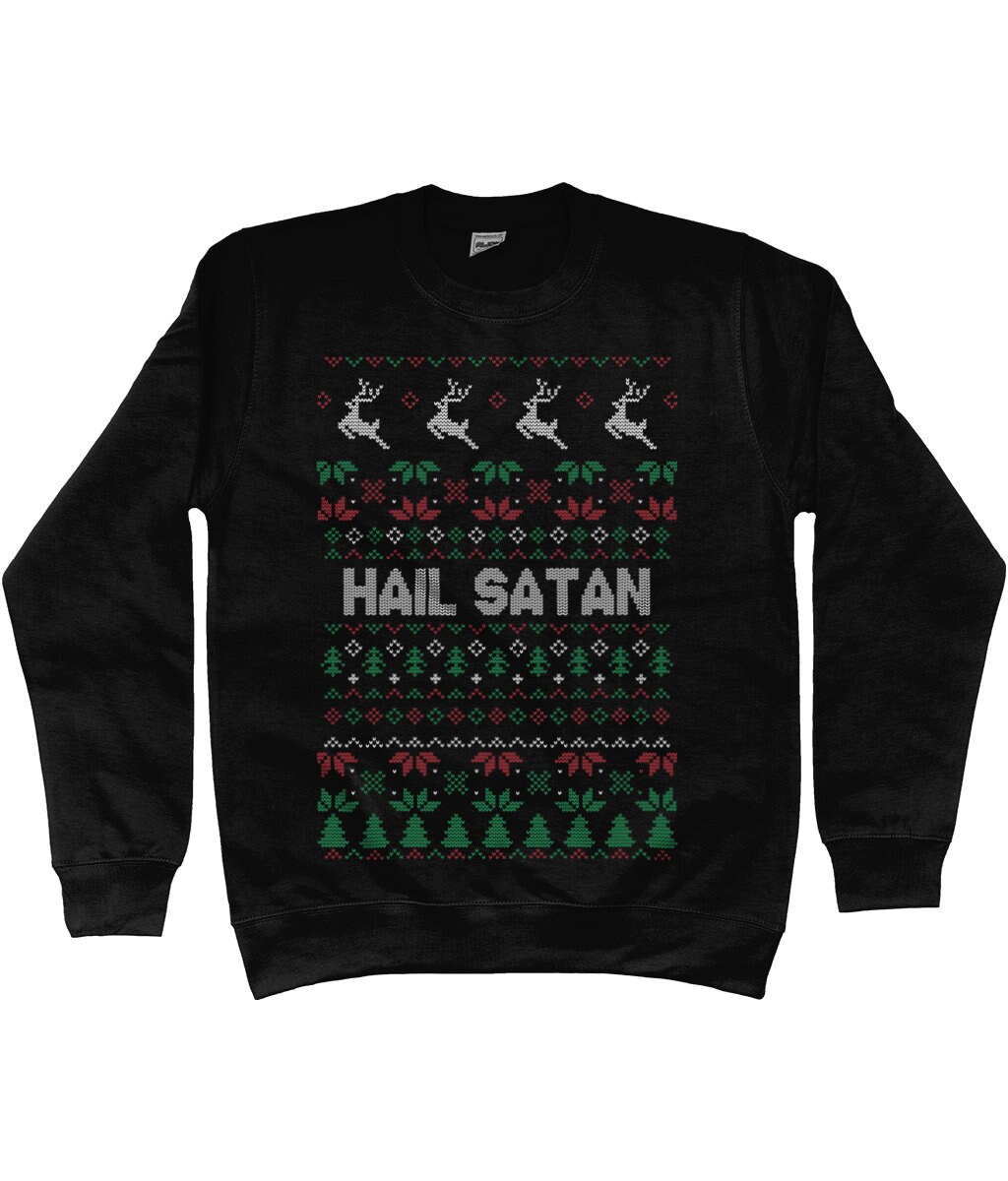 Satan clearance xmas jumper