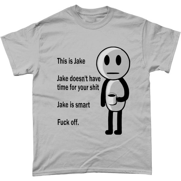 Personalised fuck off  Heavy Cotton T-Shirt