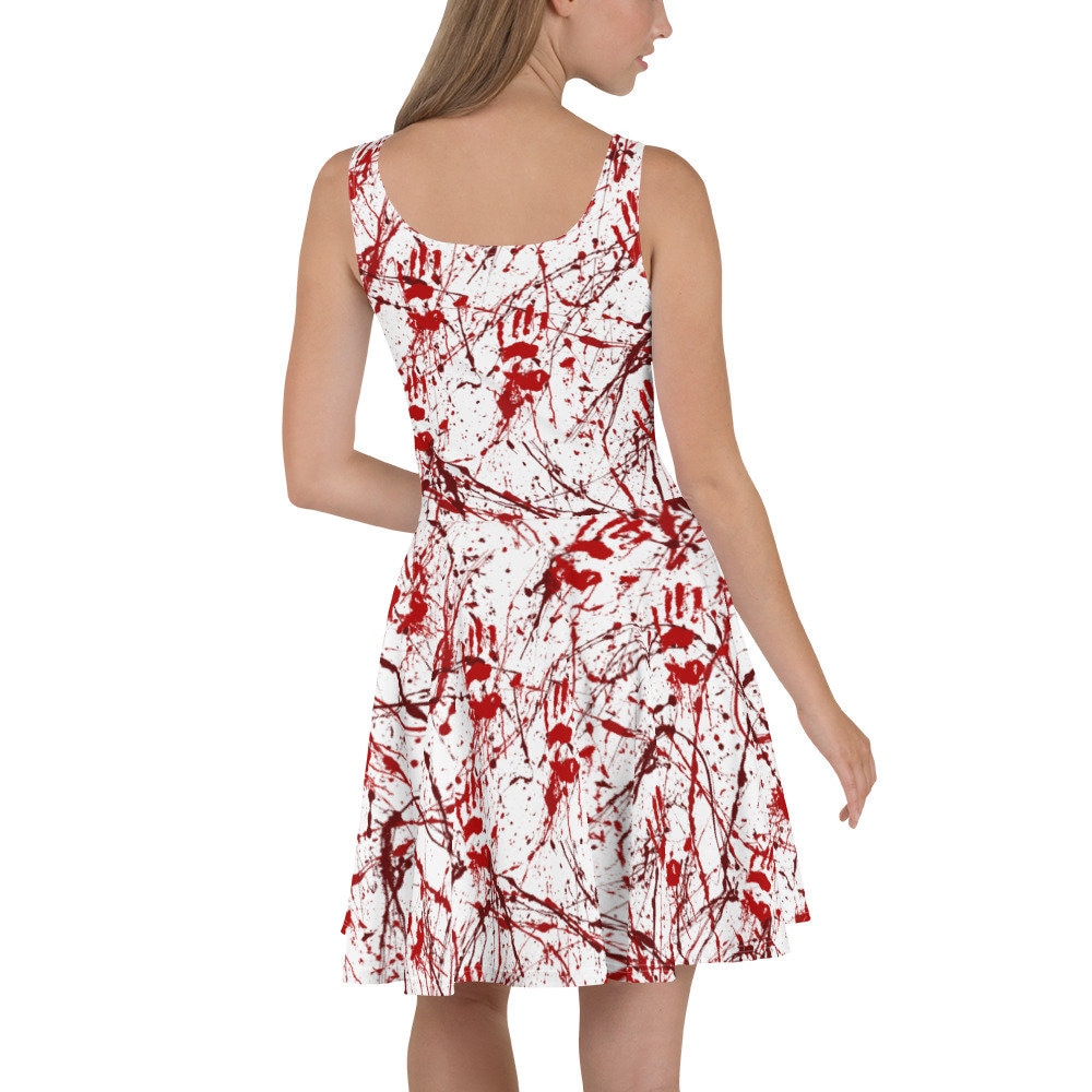 Black milk blood splatter dress cheap