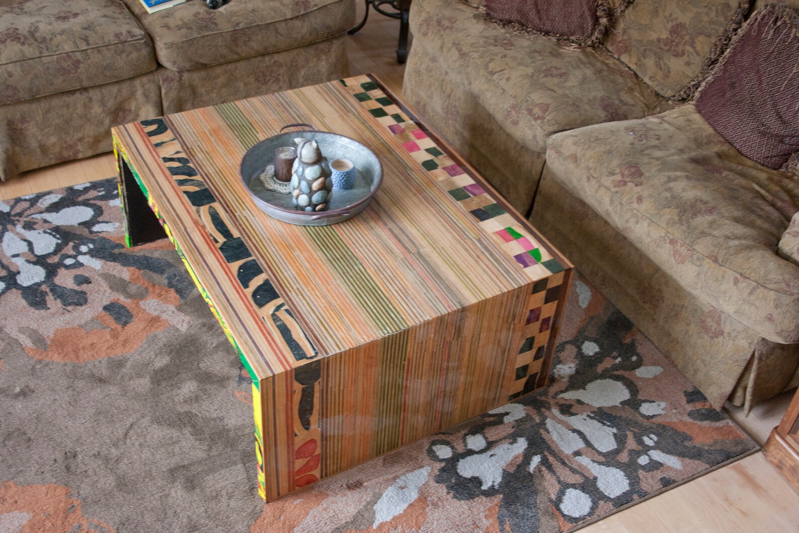 Recycled Skateboard Coffee Table Etsy