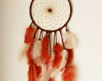 Brown & Rust Dreamcatcher