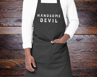 Dad Gift BBQ Apron, Gifts for Dad, Father's Day Gift, Grilling Aprons for Men