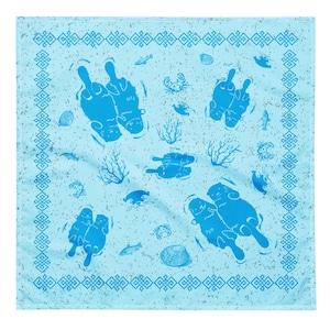 Sea Otter, Sea Otter Bandana, Sea Otter Scarf, Cute Sea Otter, Otter Gift, Handkerchief, Hanky
