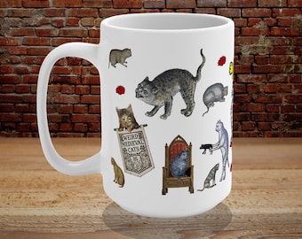 Medieval Cats Mug 15oz