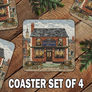 100 British Pub Coastersイギリス製　本物　 コレクション British Pub Coasters - Etsy