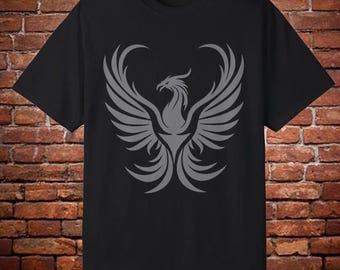 Phoenix Tee Unisex Garment-dyed T-shirt, Phoenix Tshirt - Etsy