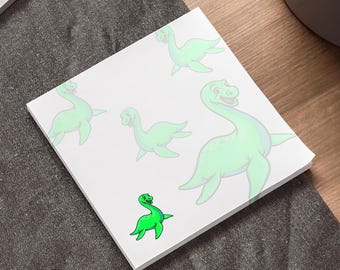 Apple Plesiosaurus Dinosaur Sticker - Etsy