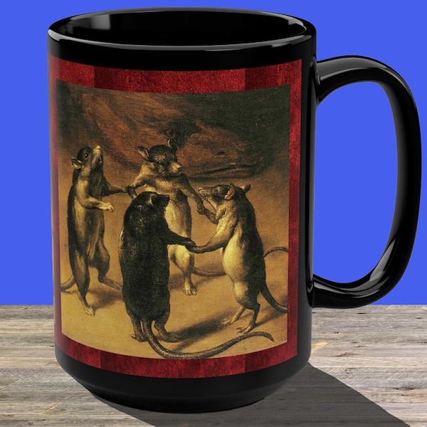 Medieval Rat Painting - Etsy