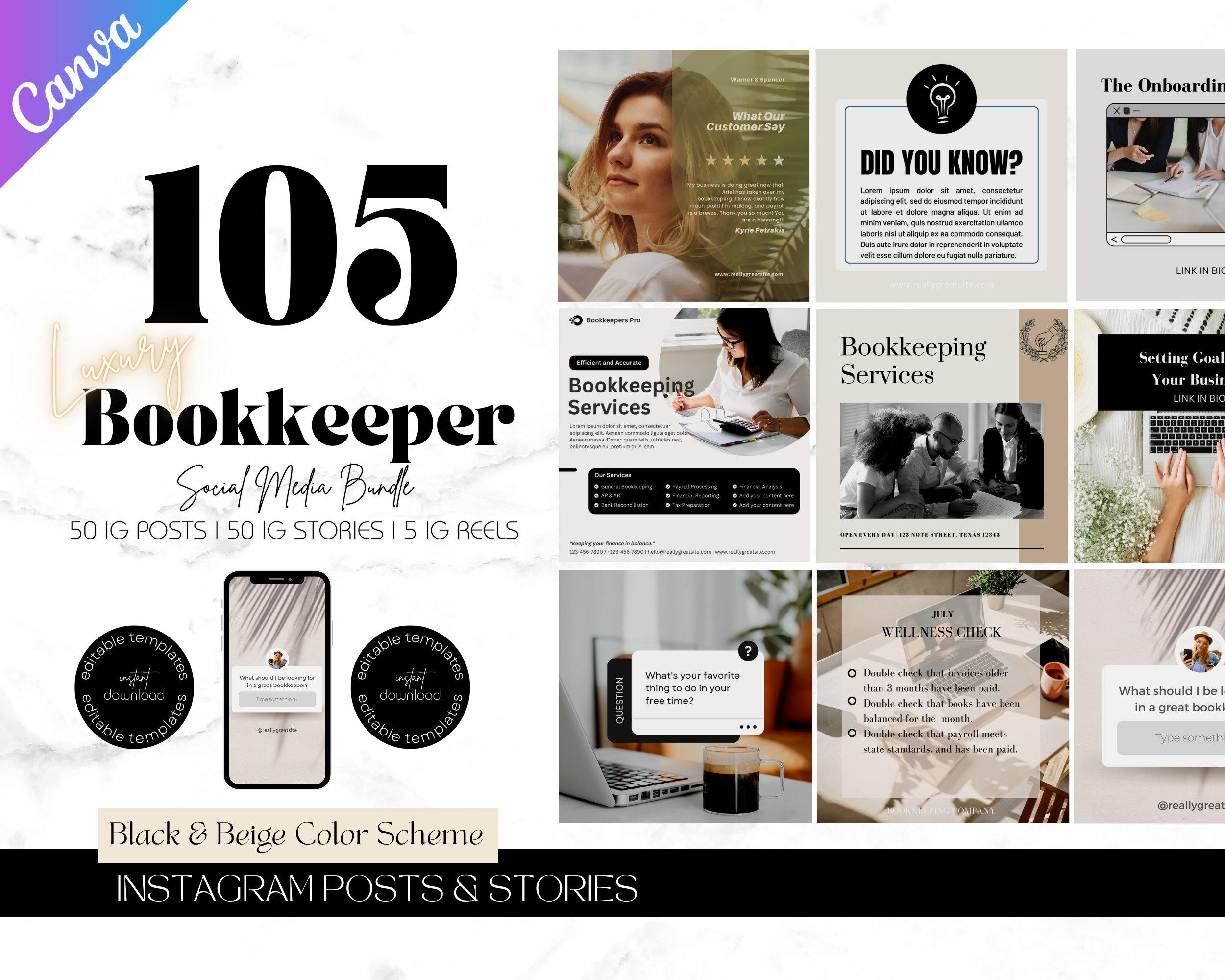 105 Bookkeeper Posts, July Bookkeeper Marketing, Hashtags for Financial Services, Social Media Marketing, Accounting,Bookkeeper Social Media