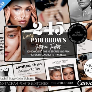 245+ PMU BROWS Social Media Templates | Microblading Instagram | PMU Instagram, Brow Tech, Powder Brows, Pmu Brows, Pmu Artist,Pmu Templates