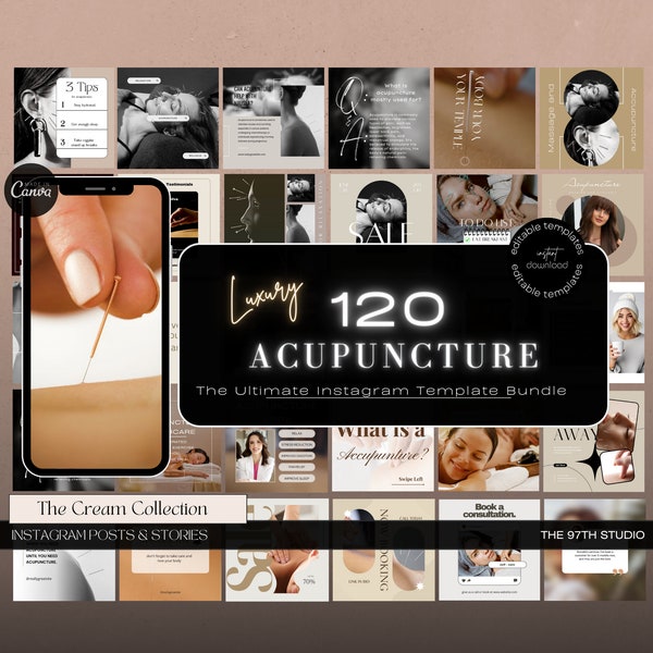 Acupuncture Instagram Posts | Digital Marketing | Acupuncture Social Media | Acupuncture Instagram | Instagram Posts for Acupuncturists