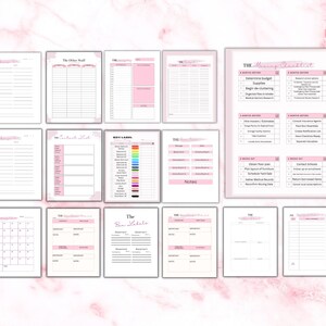 Planificador de mudanza imprimible, lista de verificación para mudanzas, guía de embalaje (descarga digital) imagen 2