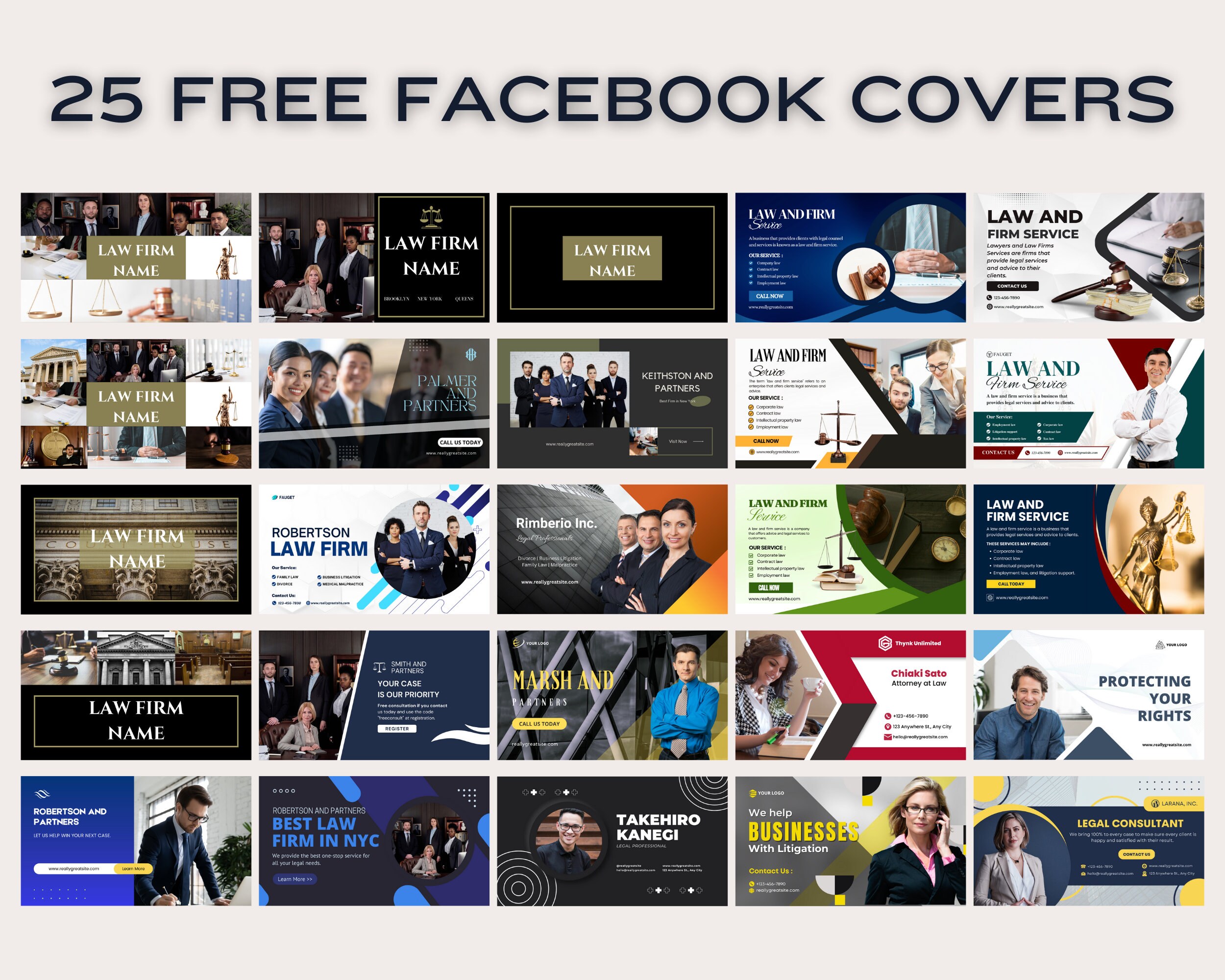 750 LUXURY Lawyer INSTAGRAM Posts Attorney Social Media Canva Templates