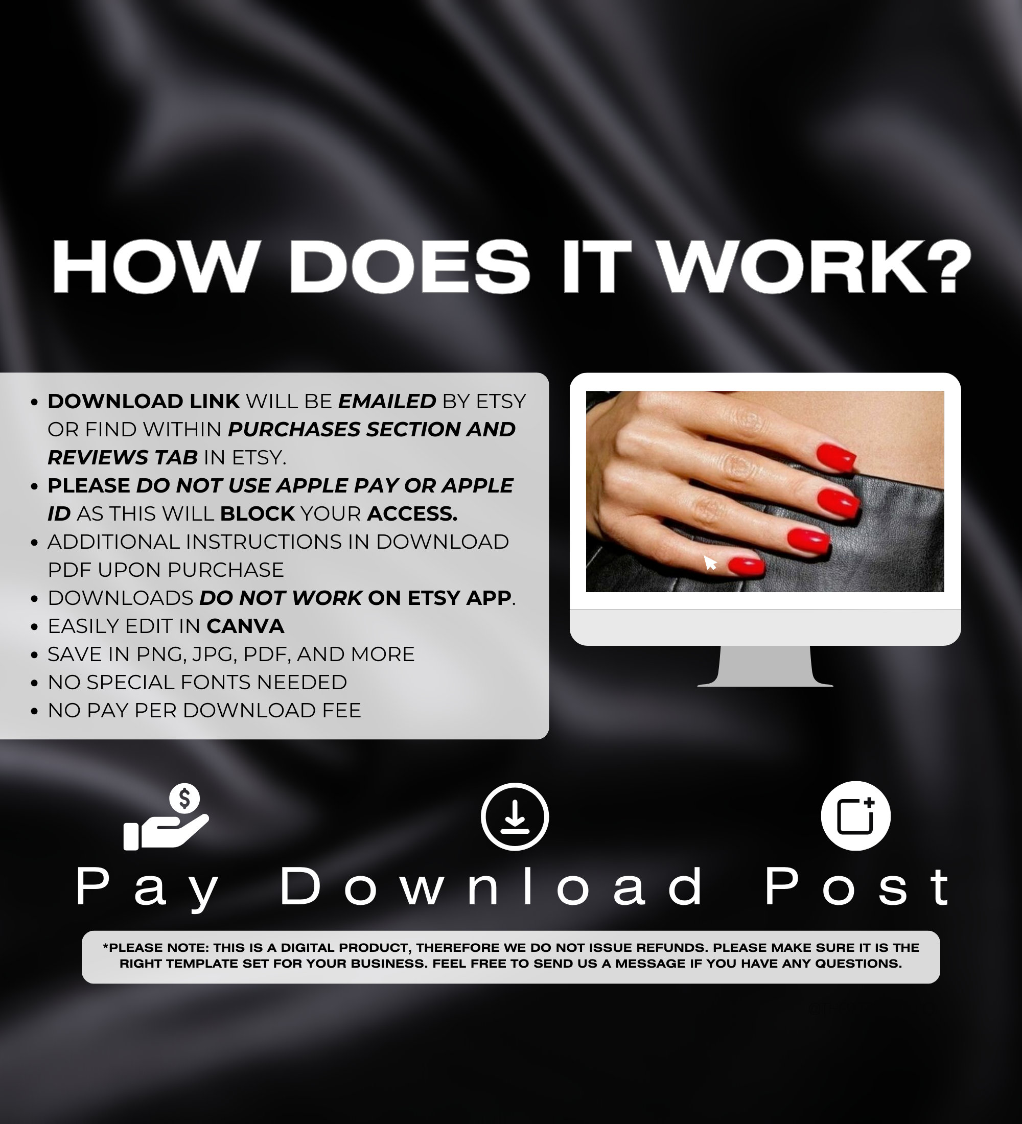 Nail Tech Instagram Templates Nail Tech Instagram Posts Nail Tech Instagram Nail Tech Social