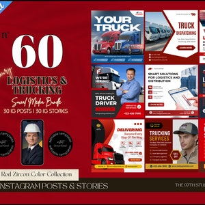 Logistics and Trucking Instagram Templates, Dispatch Flyer, Truck Dispatch Instagram, Freight Dispatch, Trucking Dispatch, Dispatch Business