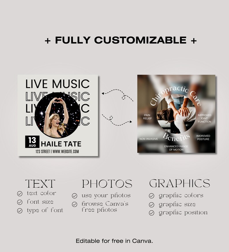 Musician Instagram Posts Musician Digital Marketing Musician Social