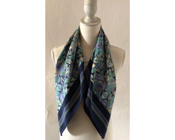 Vintage Floral Scarf Ladies Headscarf