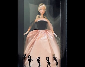 Vintage Barbie Doll by Mattel, Retro “Timeless Silhouette” Barbie Doll, Collectable Doll, Original Box and Certificate, Gift Idea