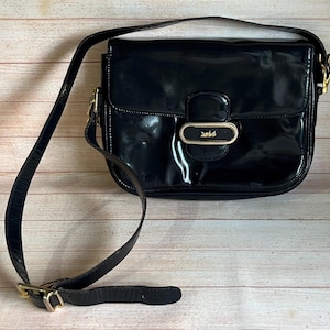 Vintage 1960er Jahre Navy Sattel Tasche Boho Echt Leder Umhängetasche Retro Handtasche Adrette Tasche Satchel Bag