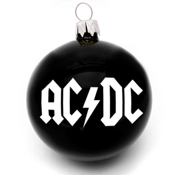 ACDC Weihnachtsbaumschmuck, AC/DC Ornament