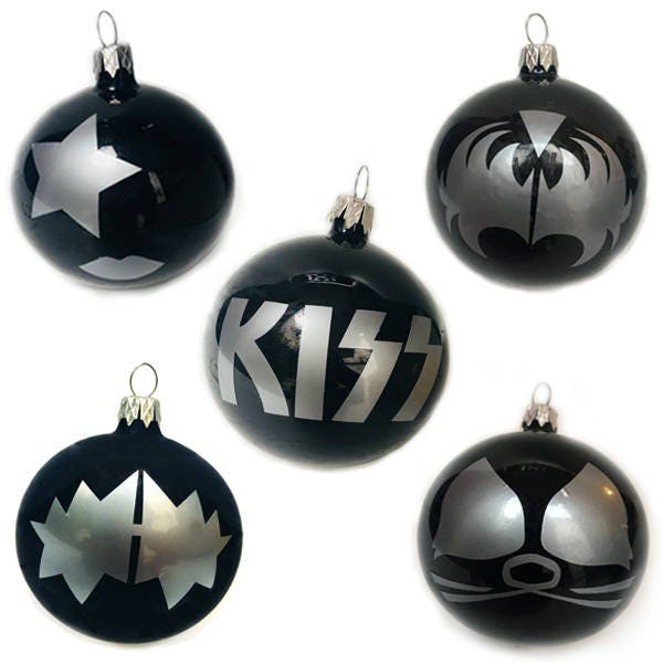 Kiss Christmas Tree Ornament, esfera navidad