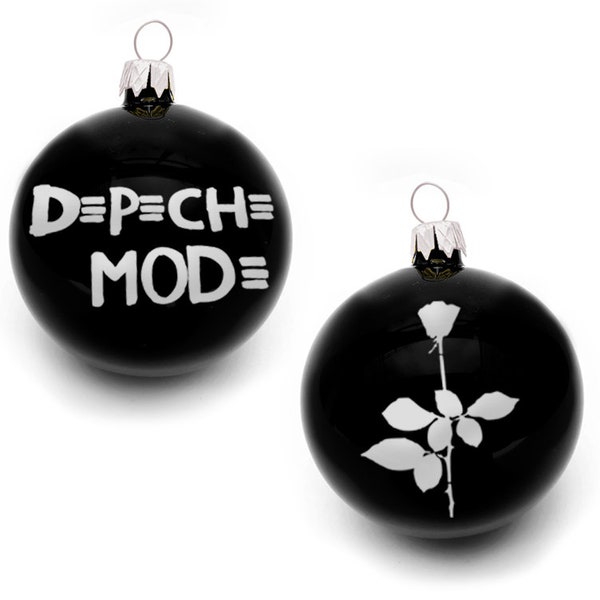 Depeche Mode Christmas Tree Ornament, Depeche Mode Ornament