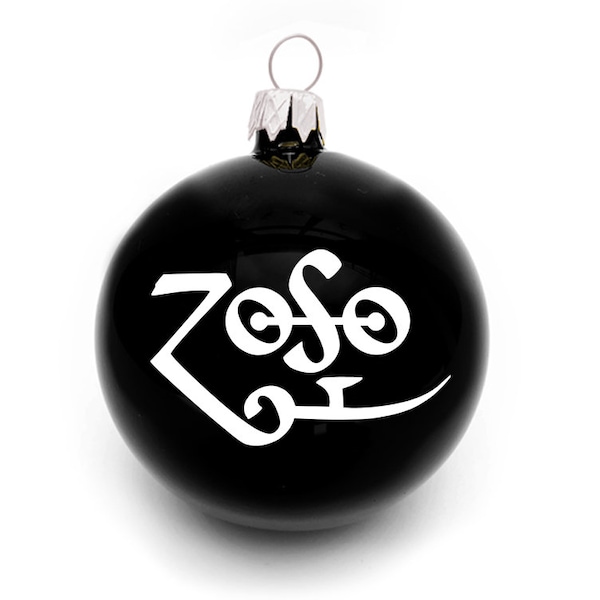 Zoso Christmas Tree Ornament