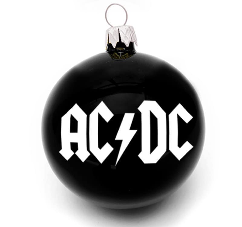 ACDC Christmas Tree Ornament, AC/DC Ornament - Etsy