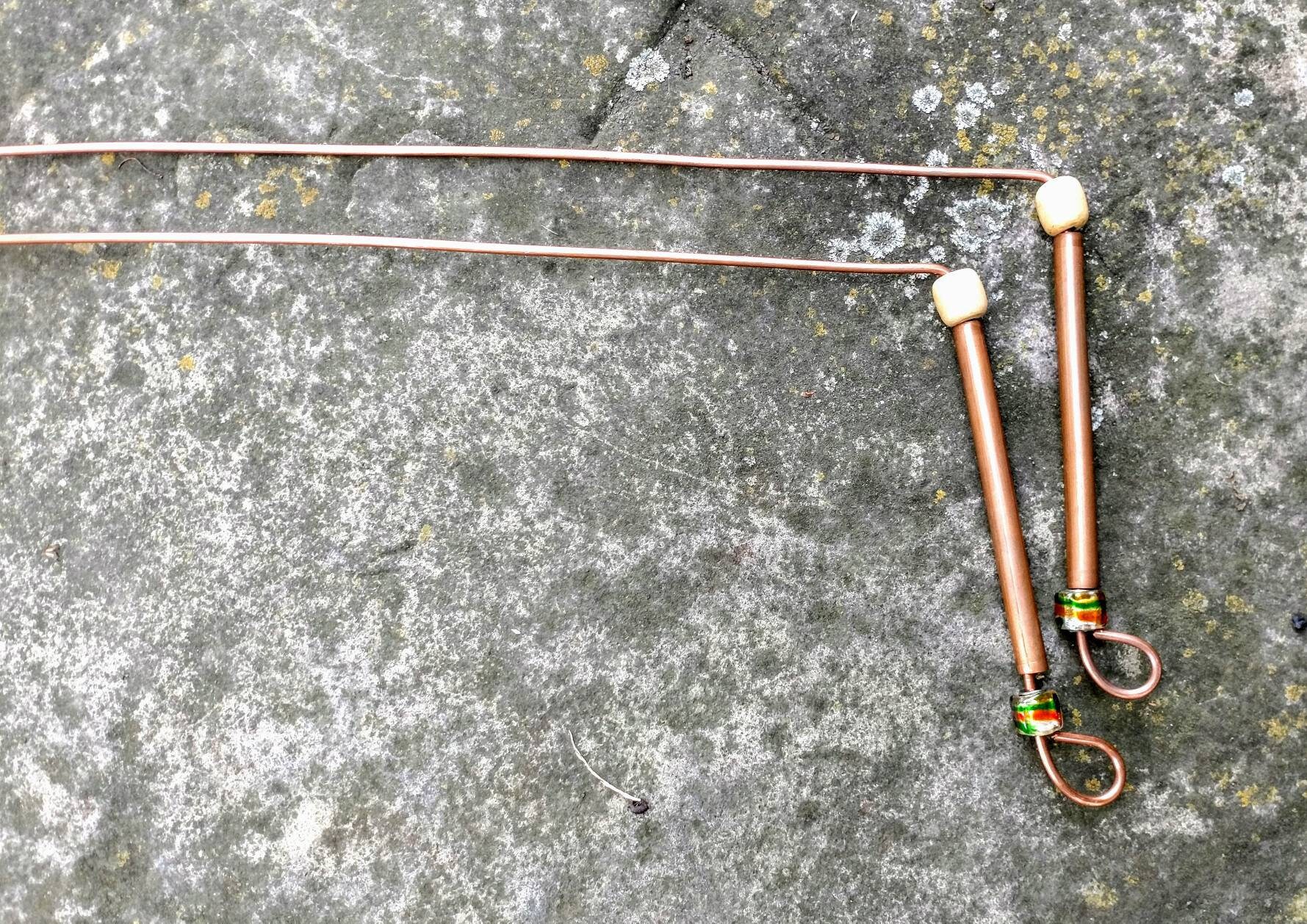 Copper dowsing rods Etsy